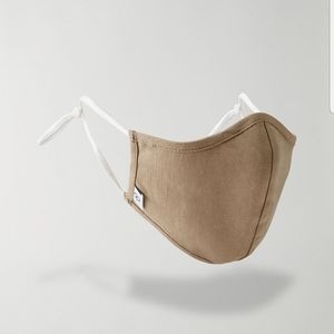 ARITZIA unisex ajustable linen face mask
